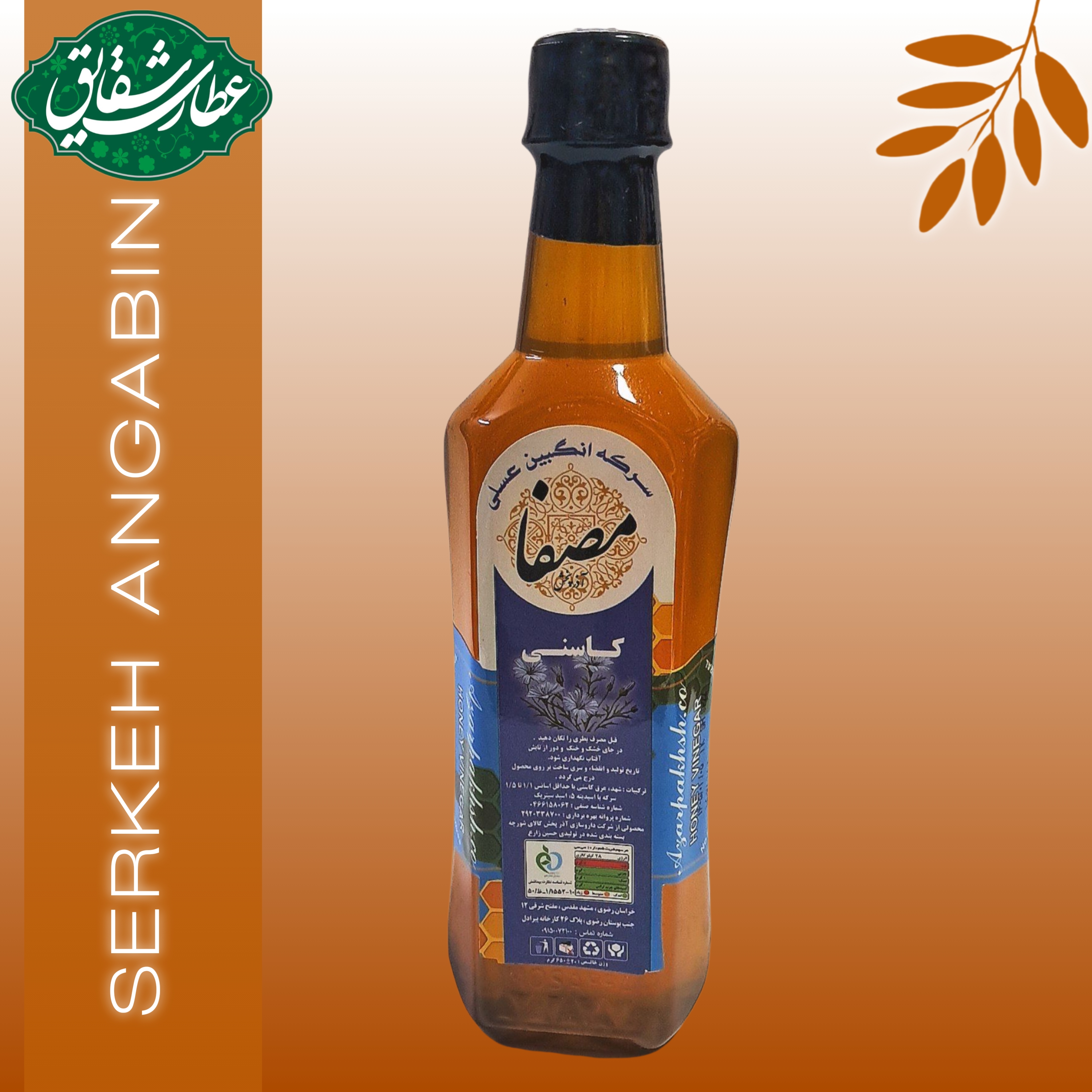 سرکه انگبین عسلی (کاسنی)